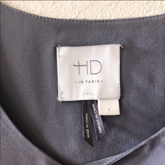 Anthropology HD In Paris Ruffle Silk Blouse - Picture 6 of 8